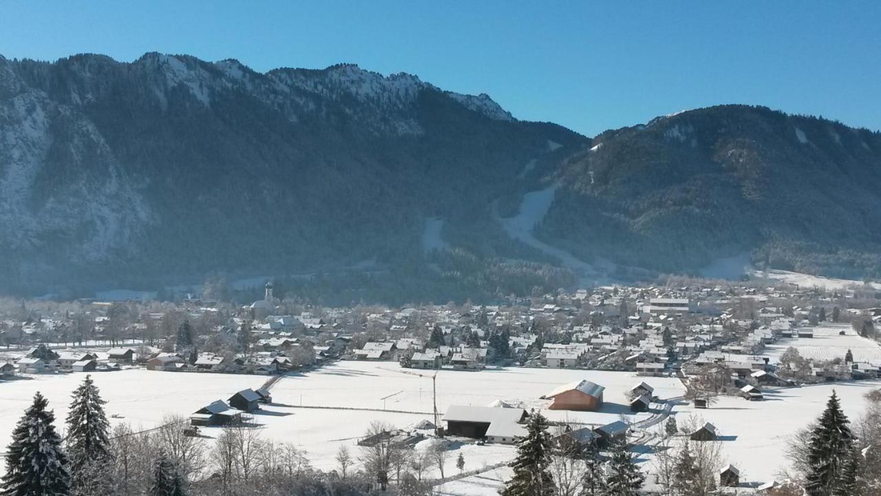 Ferienwohnungen Almrausch Oberammergau Bagian luar foto